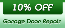 10% off garage door repair